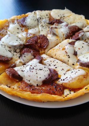 O poză a rețetei Pizza Breakfast.