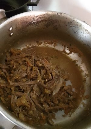 Una foto de Carne mechada