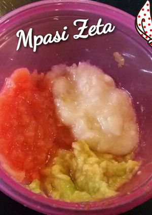 Foto resep MPASI 6+ : Three Fruits