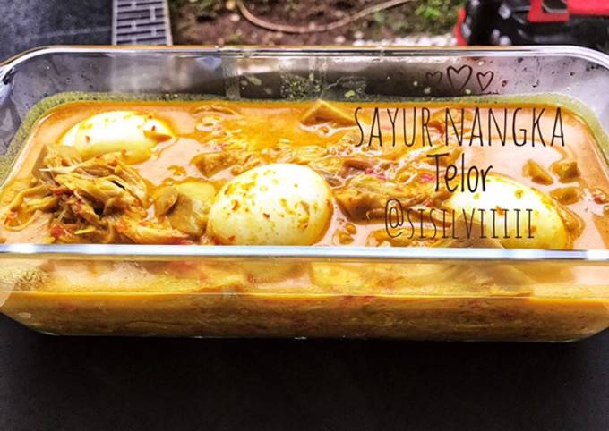 Resep mudah buat Sayur Nangka Telor yang istimewa