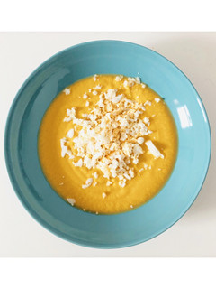 Una foto de Crema de calabaza