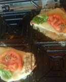 Mixto, emparedado vegetariano