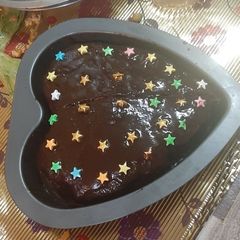 A picture of Chocolate banana bread #week brown.