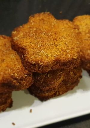 Una foto de Galletas de semillas y coco (vegana)