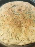 Focaccia de aceitunas