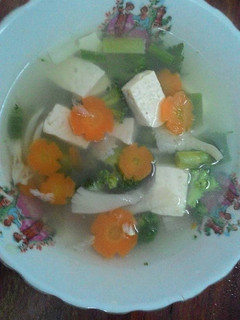 Foto resep Sup brokoli tahu