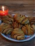 Franzbrötchen, a hamburgi fahéjas tekercs