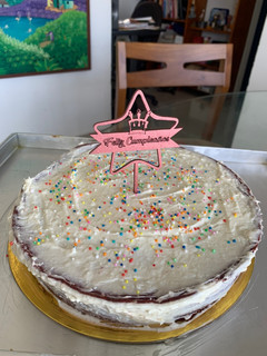 Una foto de Torta red velvet de cumpleaños