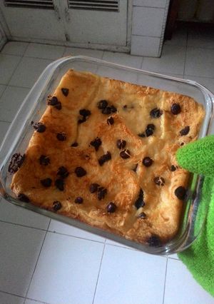 Foto resep Bread Pudding / Puding Roti