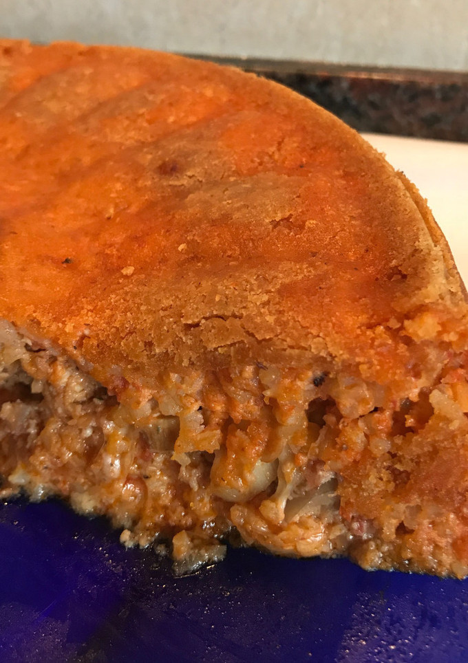 Una foto de Timbal de arroz napolitano