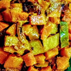 A picture of Gajar Dry Curry.