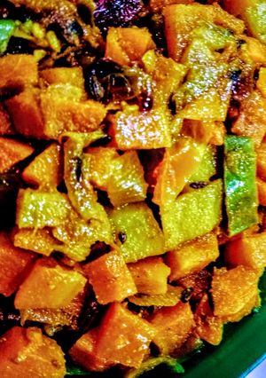 A picture of Gajar Dry Curry.