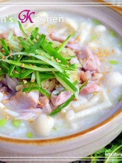 【匯鮮市集】 竹筴魚一夜干菇菇拌粥 的食譜成品照片