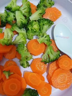 Foto resep Brokoli Wortel Kukus