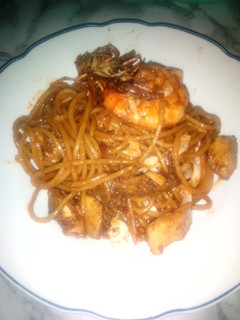 Foto resep 288.🥰.Spaghetti Masak Bumbu Mi Goreng Khas Aceh