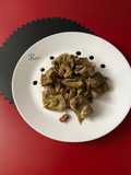 Alcachofitas rehogadas con ajito