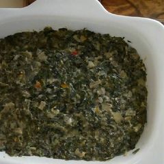 A picture of Peppers Cream Spinach.