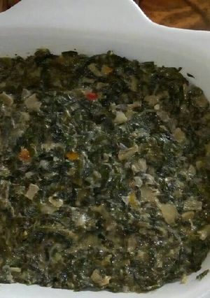 A picture of Peppers Cream Spinach.