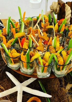 عکسی از دستور میگو سوخاری با سس تارتار🍤