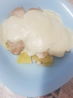 Una foto de Lomo con salsa roquefort