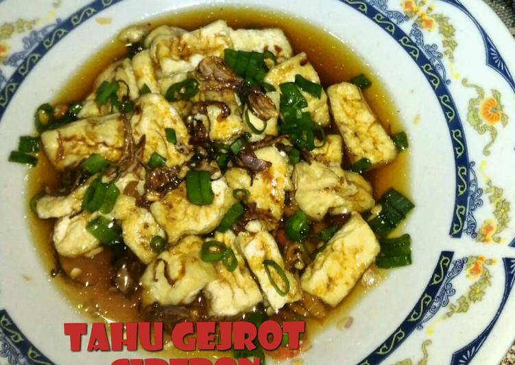 Langkah memasak Tahu Gejrot Cirebon yang Lezat Sekali