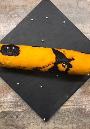 Une photo de Gâteau roulé Halloween