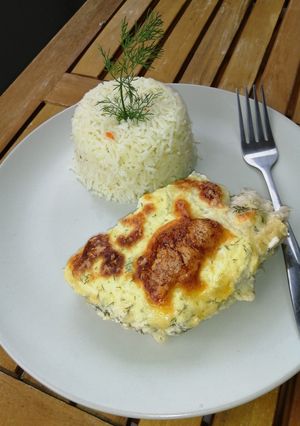 Kapros-tejfölös csirkemell recept fotója