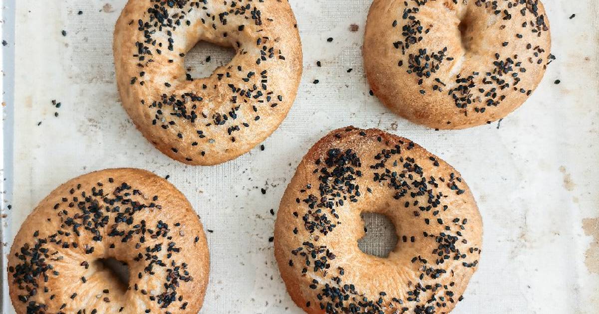 Resipi Bagel Gaya New York (New York Style Bagels) oleh Nihadriz Niha