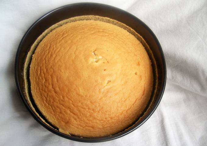 Lemon Chiffon Cake (Butterless)