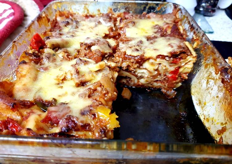 How to Make Super Quick Homemade My 3 Layer lasagne 😘