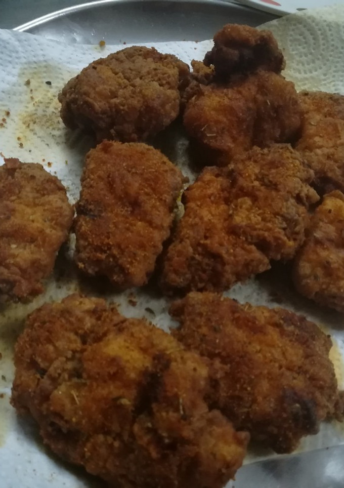 A picture of Fried chicken.