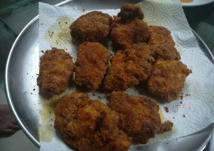 Easy Way to Prepare Tasty Fried chicken
