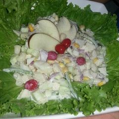 A picture of Hung curd salad.