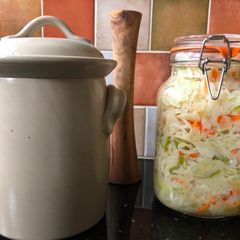 A picture of Fermented California-style Slaw.