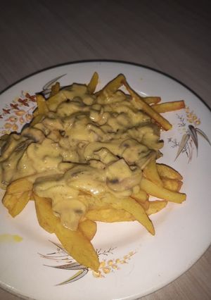 عکسی از دستور سس قارچ