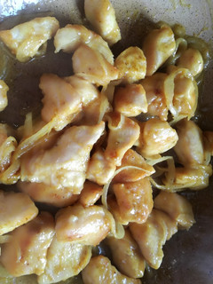 Foto di Petto di pollo al curry
