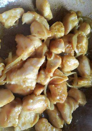 Foto di Petto di pollo al curry