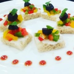 A picture of Canapes.