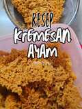 Kremesan Ayam (renyah tahan lama)