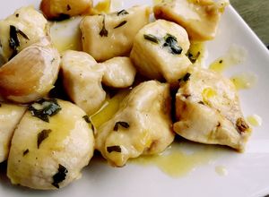 Foto principal de Pechuga de pollo al ajillo