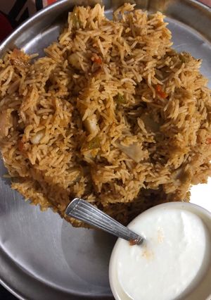 A picture of Masala Rice.