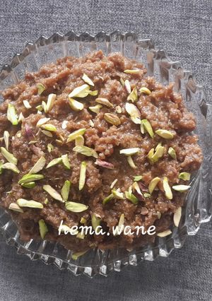 A picture of Walnut Halwa.