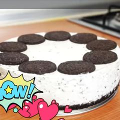 Nobake Oreo cheese cake A picture of Nobake Oreo cheese cake.