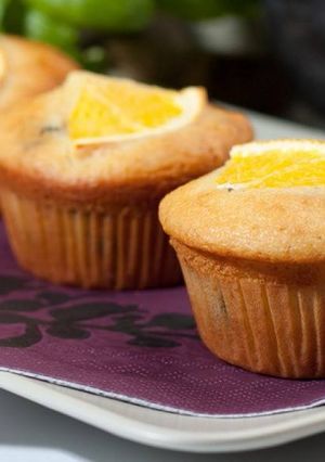 Joghurtos, citromos muffin recept fotója