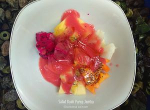 Foto resep Salad Buah Puree Jambu