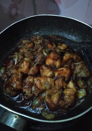 Foto resep Ayam mentega Manis asin🐔