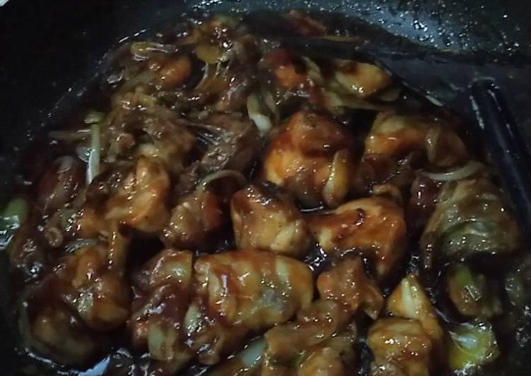 Ayam mentega Manis asin๐