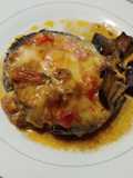 Cogumelos Portobello recheados