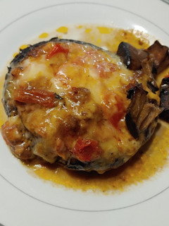 Foto de Cogumelos Portobello recheados