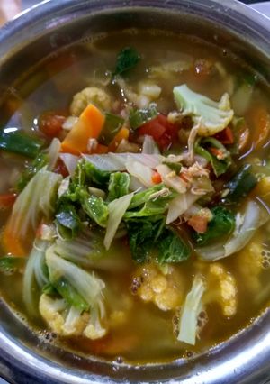 Foto resep Capcay kuah sht